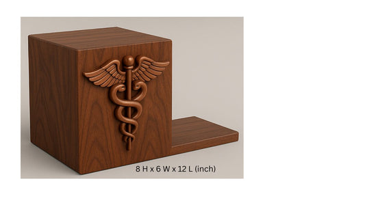 Bookend Pair  -  Teak wood